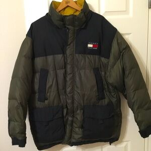 Tommy Hilfiger Down filled￼ Puffer Parka Two-Tone Winter jacket Heavy weight￼